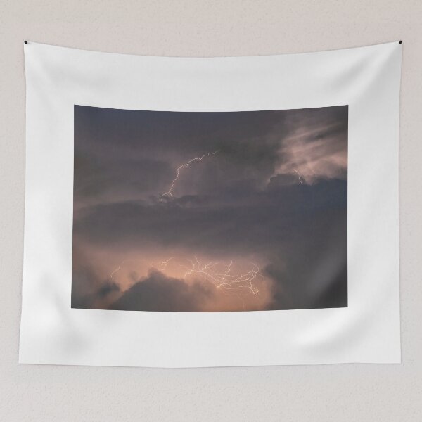 Item preview, Beautiful Lightning Strikes and Clouds at Night designed and sold by Mats Silvan.
