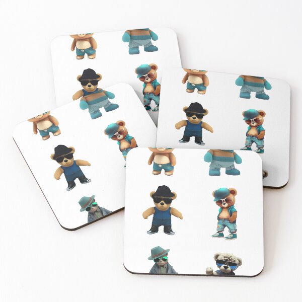 Item preview, Six Cool Teddy Bear Stickers designed and sold by Revjock.