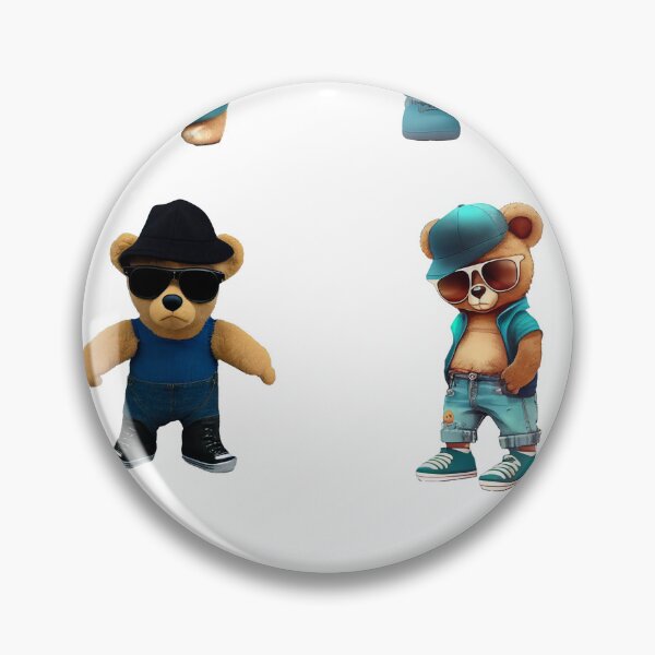 Item preview, Six Cool Teddy Bear Stickers designed and sold by Revjock.