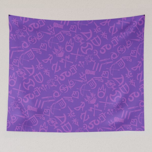Item preview, XIV Classes and Jobs Repeating - Purple designed and sold by Foux's Leafs.