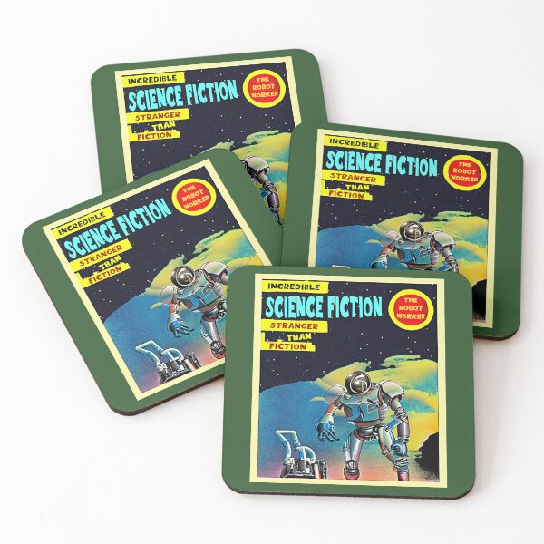 Item preview, [imaginary] Science Fiction magazine cover (#07) [Create a set!] designed and sold by SolidEarthArt.