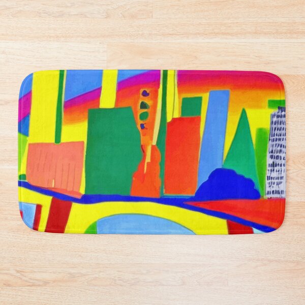 Item preview, The Essence of Frankfurt: An Abstract Urban Landscape designed and sold by wwlmerch.