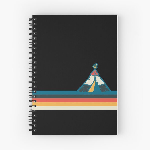 Item preview, Retro Camping with Tepee Tent designed and sold by Hatitudeology.