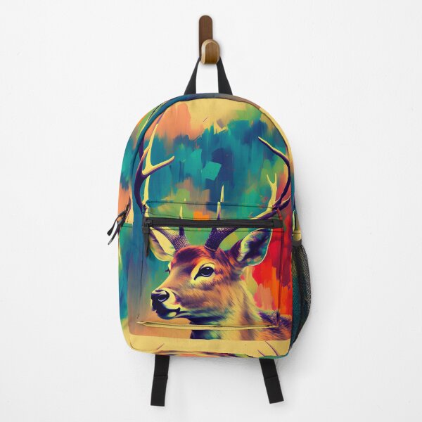Item preview, Colorful deer artwork designed and sold by DopeDesign111.