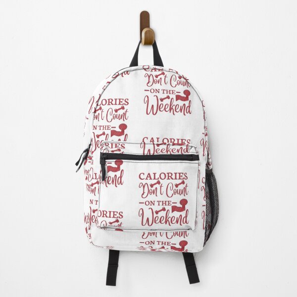 Item preview, Weekend Workout - Burn Those Calories!, calories don't count on the weekend designed and sold by RedArtsDesign.