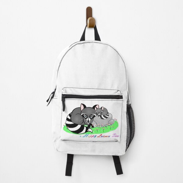 Item preview, Happy Leisure time - Cute raccoons  designed and sold by Shirley cute art .