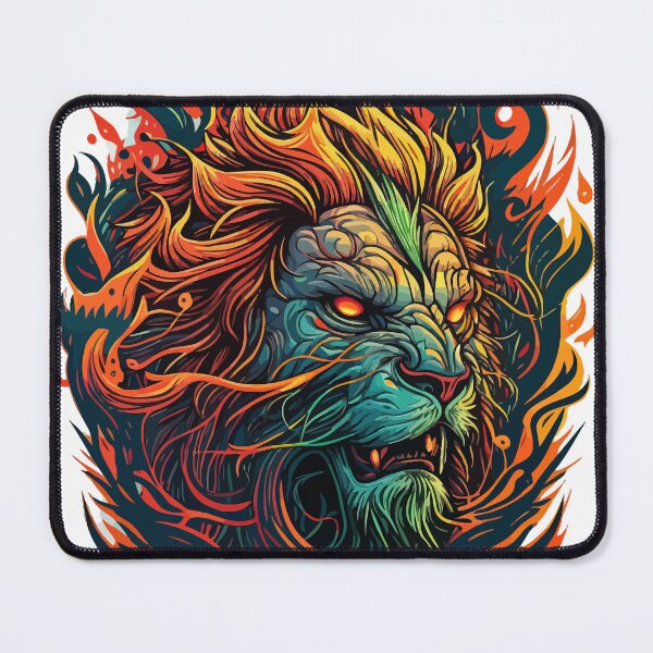 Item preview, Colorful Lion Logo Vector Illustration designed and sold by EvanJohnCrafts.