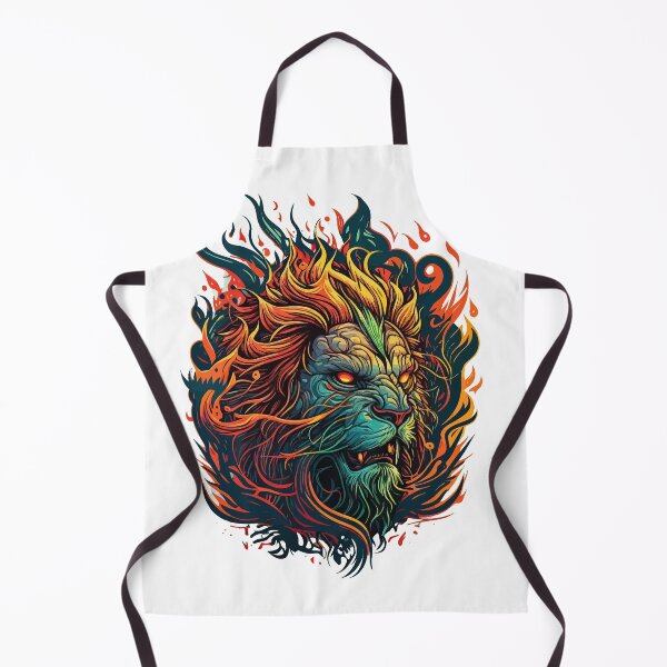 Item preview, Colorful Lion Logo Vector Illustration designed and sold by EvanJohnCrafts.