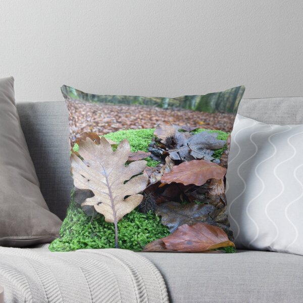 Item preview, Oak leaves in a colorful forest designed and sold by peteworld.