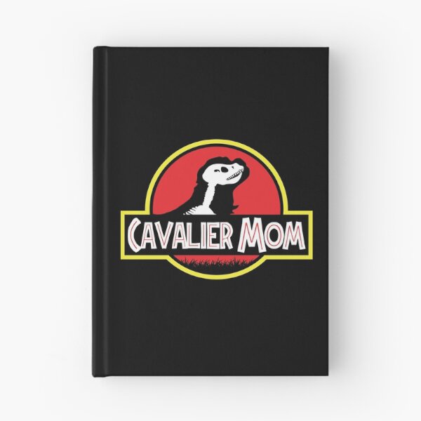Item preview, (For Dark Background) Jurassic Cavalier King Charles Spaniel Mom designed and sold by More Cute Dogs.