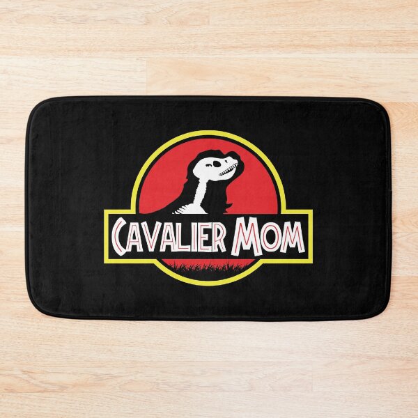 Item preview, (For Dark Background) Jurassic Cavalier King Charles Spaniel Mom designed and sold by More Cute Dogs.