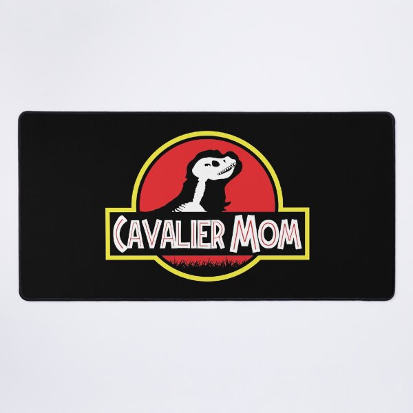 Item preview, (For Dark Background) Jurassic Cavalier King Charles Spaniel Mom designed and sold by More Cute Dogs.