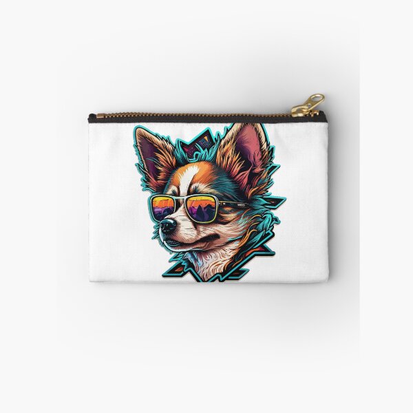 Item preview, Chihuahua with Sunglasses Digital Logo and T-Shirt Art designed and sold by EvanJohnCrafts.