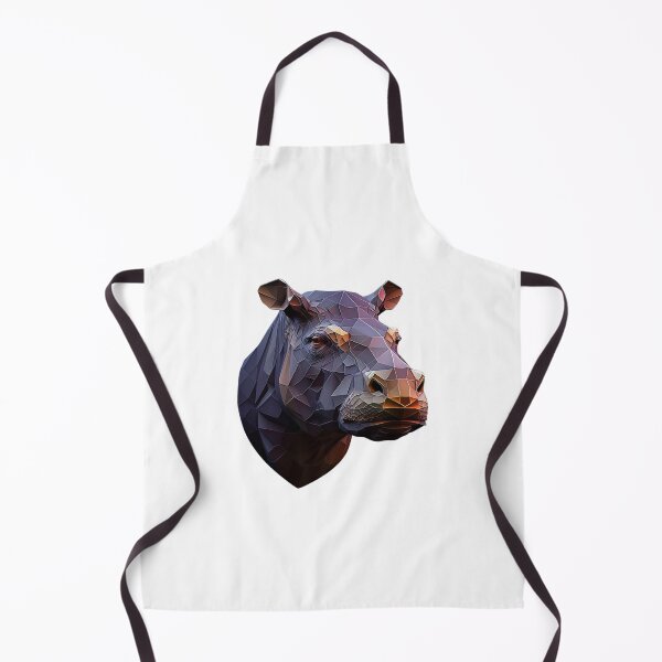 Item preview, polygon hippo t-shirt designed and sold by OKR1M.