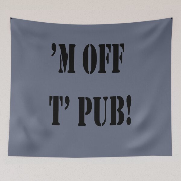 Item preview, M Off T Pub! Broad Yorkshire and Sheffield Dialect  designed and sold by taiche.