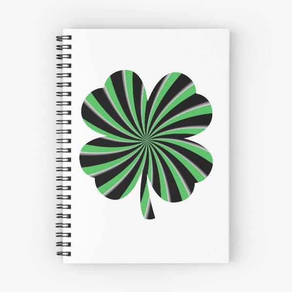 Item preview, St Patricks Day Tee Shamrock Irish Optical Illusion Waves designed and sold by ZANNIX.
