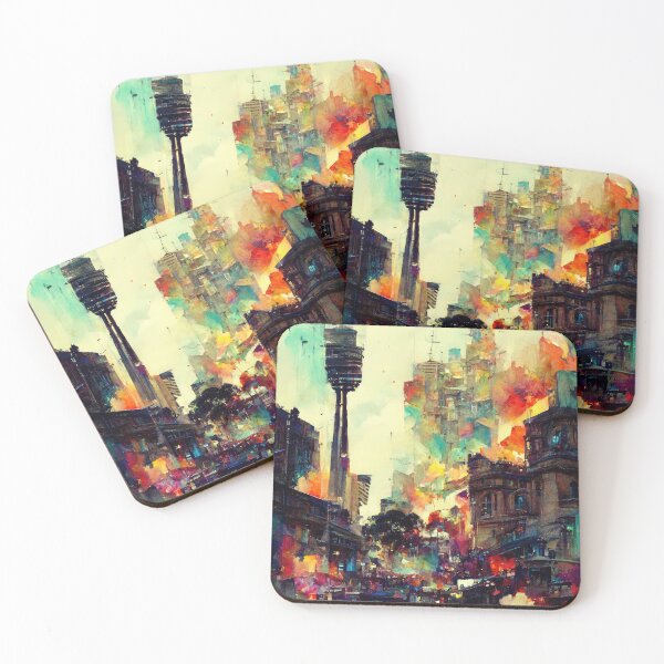 Item preview, World Cities: Sydney 01 designed and sold by inoculum-art.