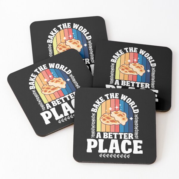 Item preview, Bake the World a Better Place | Design for baking lovers designed and sold by Prettygraphe.