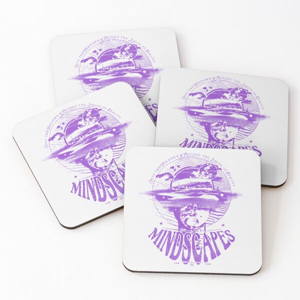 Item preview, MINDSCAPES - Trippy xeroxed shirt Purple designed and sold by URBAN LEADS.