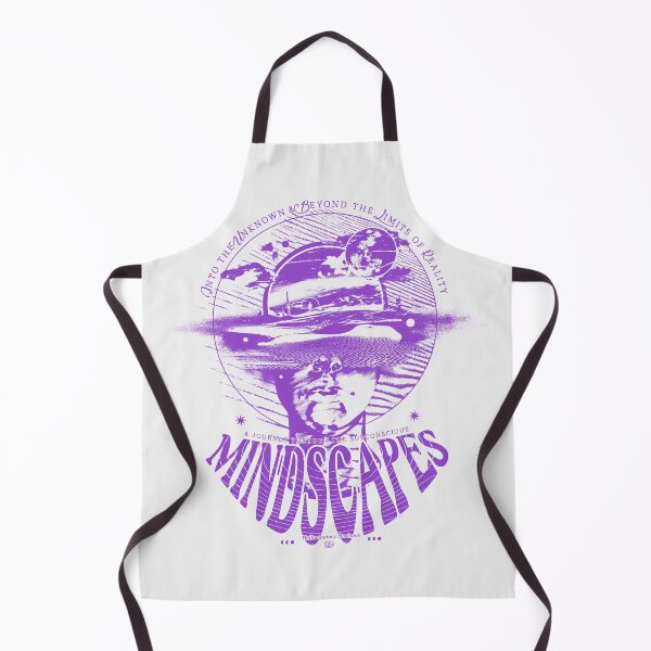 Item preview, MINDSCAPES - Trippy xeroxed shirt Purple designed and sold by URBAN LEADS.