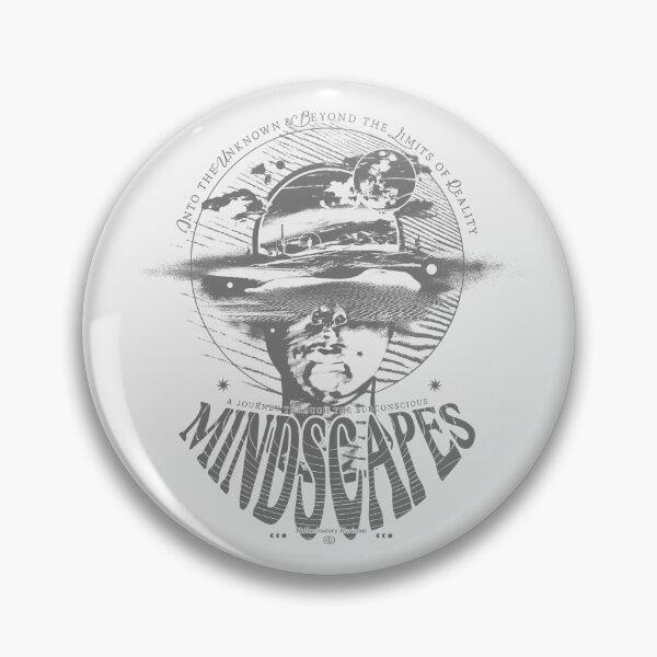 Item preview, MINDSCAPES - Trippy xeroxed shirt Gray designed and sold by URBAN LEADS.