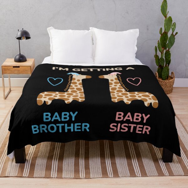 Item preview, Getting Baby Brother Baby Sister Giraffe designed and sold by MooonTees.