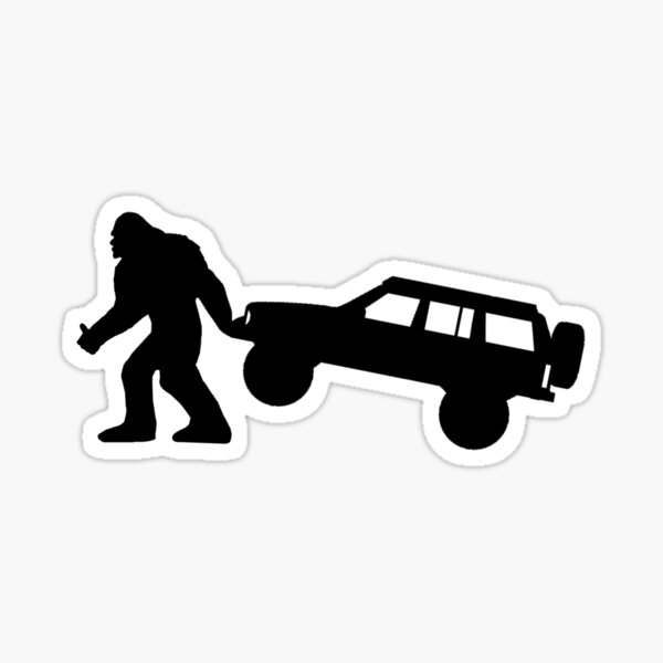 "Jeep Cherokee" Sticker for Sale by MythTrek Redbubble