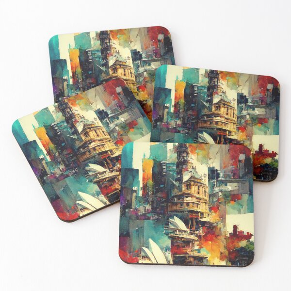 Item preview, World Cities: Sydney 02 designed and sold by inoculum-art.