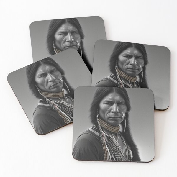 Item preview, Native American man without Teepee. designed and sold by wednesdays57.