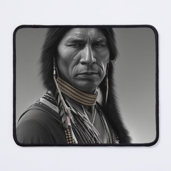 Item preview, Native American man without Teepee. designed and sold by wednesdays57.