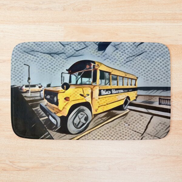 Item preview, American School Bus In Pointillism designed and sold by Fearless-Fox.
