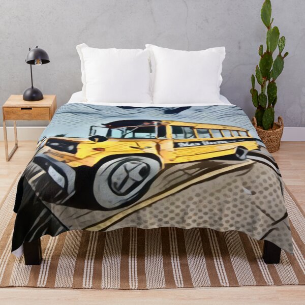 Item preview, American School Bus In Pointillism designed and sold by Fearless-Fox.