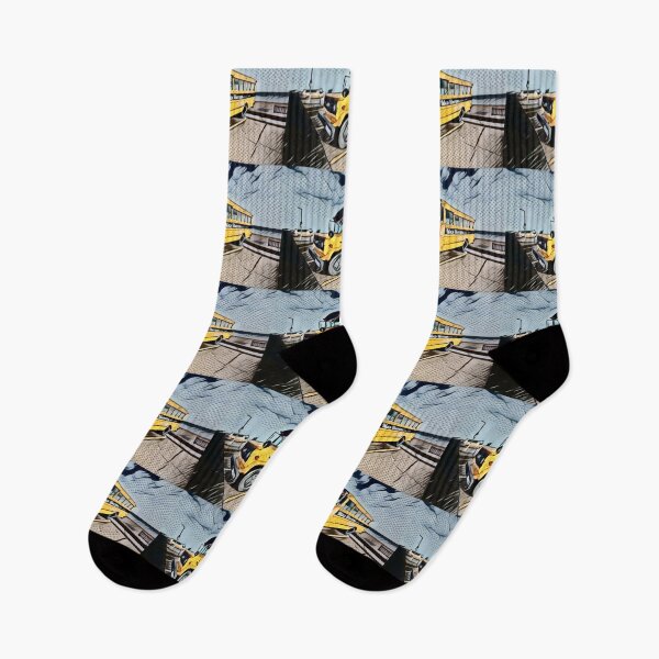 Item preview, American School Bus In Pointillism designed and sold by Fearless-Fox.