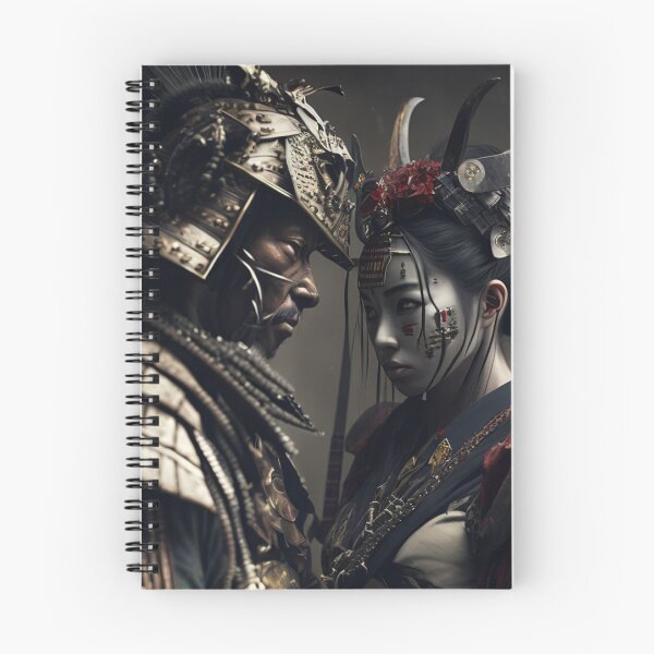 Item preview, Japanese geisha with samurai warriors designed and sold by Globuwear.