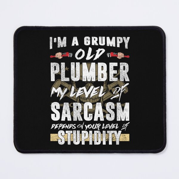 Item preview, I am A Grumpy Old Plumber Funny Plumber Humor designed and sold by Trendy Valley .