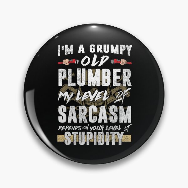 Item preview, I am A Grumpy Old Plumber Funny Plumber Humor designed and sold by Trendy Valley .