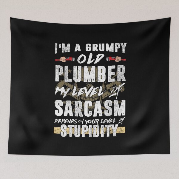 Item preview, I am A Grumpy Old Plumber Funny Plumber Humor designed and sold by Trendy Valley .
