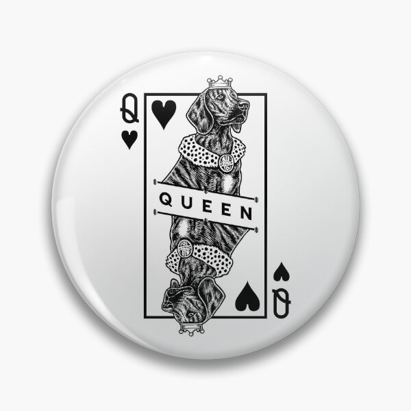 Item preview, Plott Hound Queen Of Hearts Funny Dog Lover Pop Art designed and sold by GrandeDuc.