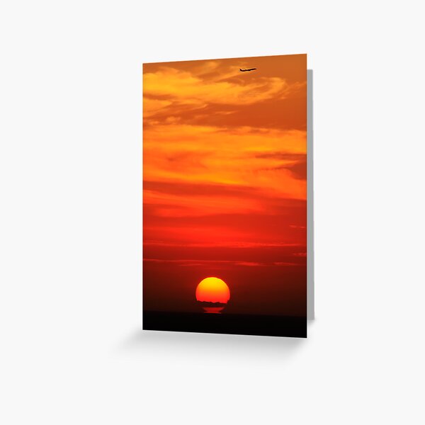 Dawn's Flight Greeting Card