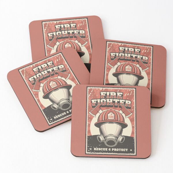 Item preview, Fire Fighter, Rescue & protect designed and sold by Groove-Emporium.