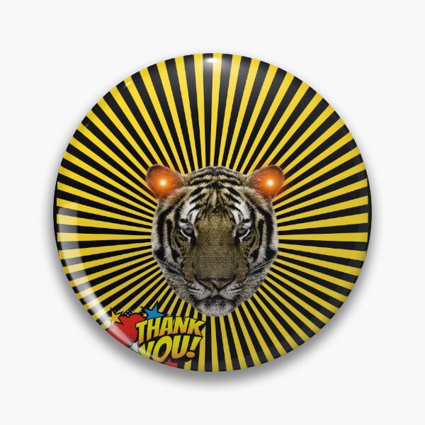 Item preview, Copy of Copy of comic tiger face on the color pop background designed and sold by monaesane.