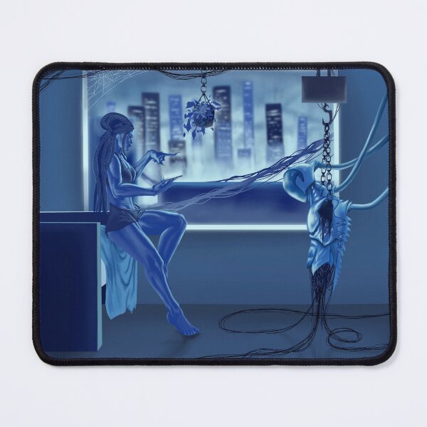 Item preview, Cyborg City Woman Building Robot designed and sold by Leila Moore.