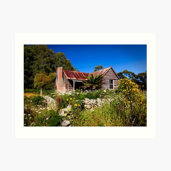 Rusting in the Flowers Art Print
