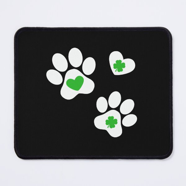Item preview, Dog St. Patrick's Day Shamrock Dog Paw Funny Dogs Lover designed and sold by ZANNIX.