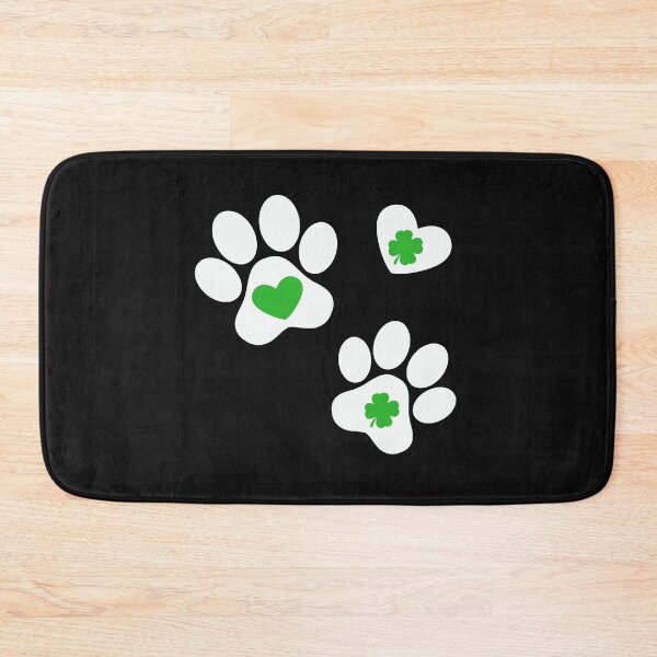 Item preview, Dog St. Patrick's Day Shamrock Dog Paw Funny Dogs Lover  designed and sold by ZANNIX.