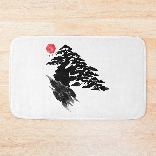 Item preview, bonsai cascades on rock.         designed and sold by TecloudDesign.