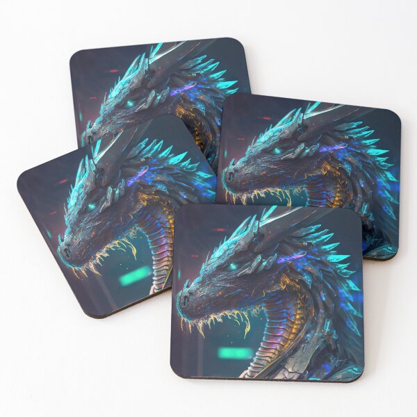 Item preview, Cyberpunk dragon designed and sold by Haldor-Hawke.