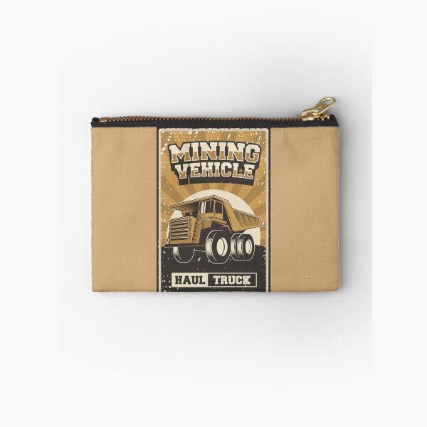 Item preview, Mining Vehicle, Haul Truck, vintage poster designed and sold by Groove-Emporium.
