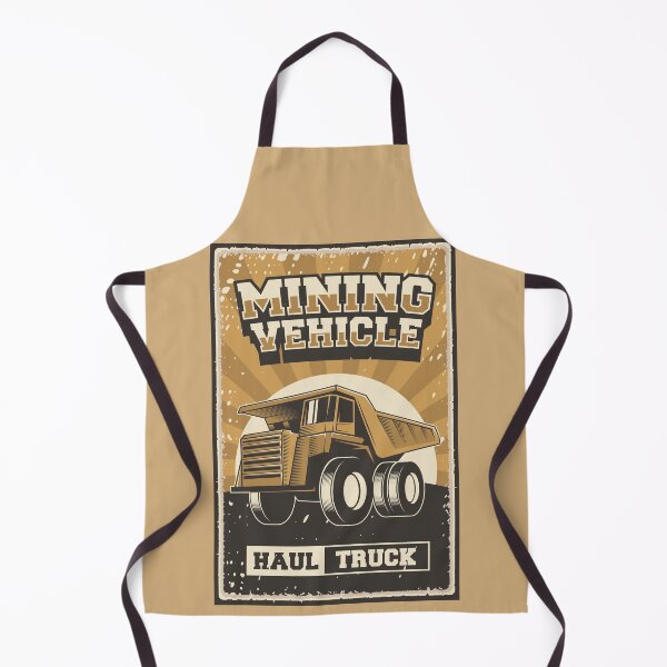 Item preview, Mining Vehicle, Haul Truck, vintage poster designed and sold by Groove-Emporium.