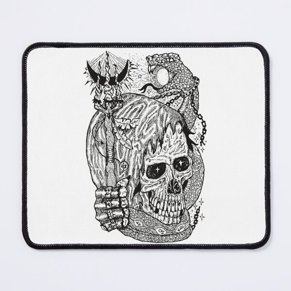 Item preview, Gothic Skull God - Gothic Halloween Theme            designed and sold by TecloudDesign.